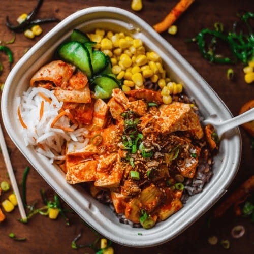 Soft Tofu Bowl.