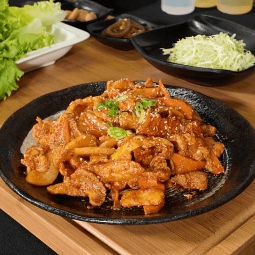 Frozen Spicy Pork (16oz).