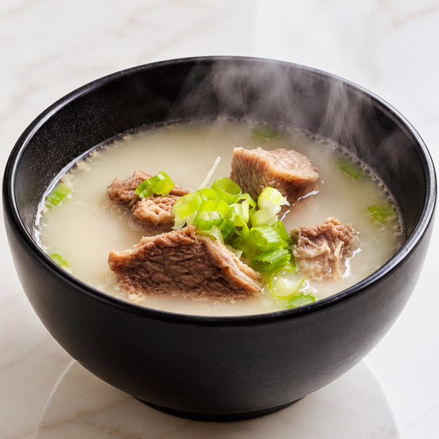 Ox Bone Soup (Seolleongtang, GF, 24oz).