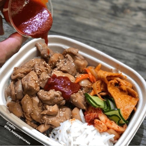 Savory Chicken Bowl.