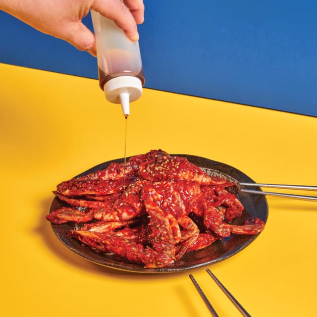 Spicy Marinated Raw Crabs (Yangnyeom Gejang).